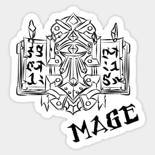 Mage Crest Sticker